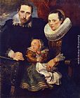 Sir Antony Van Dyck Canvas Paintings - Family Portrait